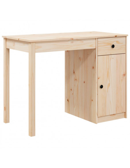 Scrivania 100x50x75 cm in Legno Massello di Pino