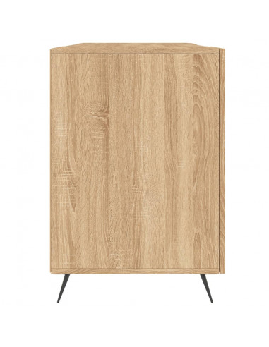 Scrivania Rovere Sonoma 140x50x75 cm in Legno Multistrato