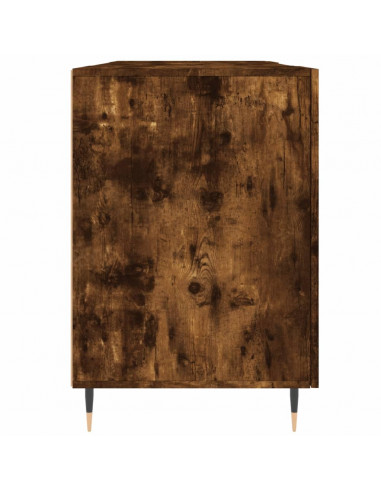 Scrivania Rovere Fumo 140x50x75 cm in Legno Multistrato