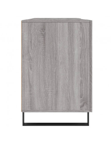 Scrivania Grigio Sonoma 140x50x75 cm in Legno Multistrato