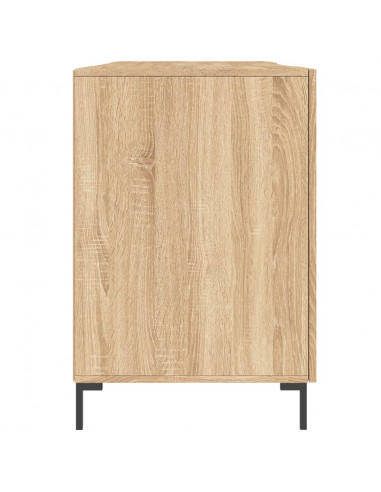 Scrivania Rovere Sonoma 140x50x75 cm in Legno Multistrato