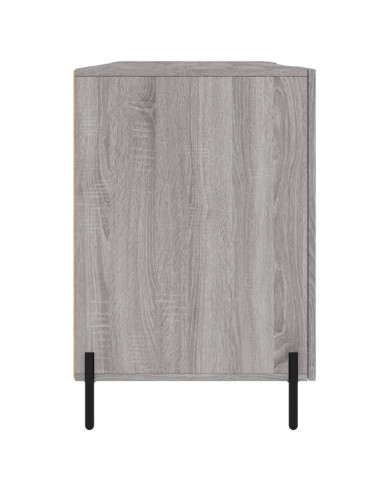 Scrivania Grigio Sonoma 140x50x75 cm in Legno Multistrato