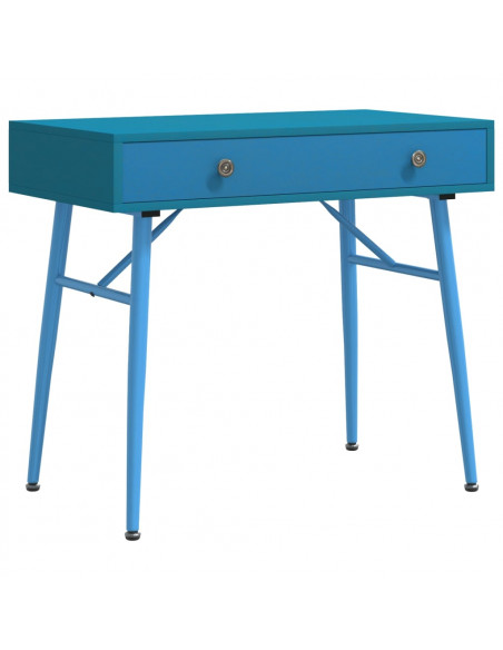 Scrivania con Cassetto Verde Antico 90x50x76,5cm in Multistrato