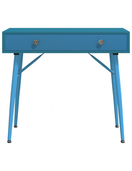 Scrivania con Cassetto Verde Antico 90x50x76,5cm in Multistrato