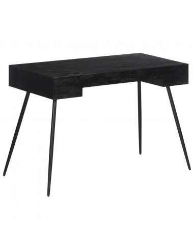 Scrivania 117x56,5x75 cm in Teak Massello di Recupero