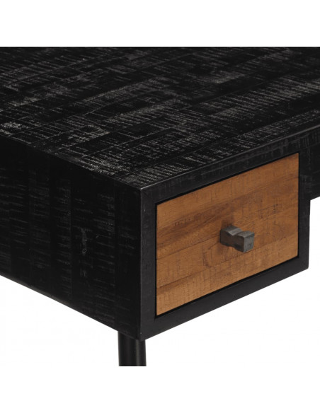 Scrivania 117x56,5x75 cm in Teak Massello di Recupero
