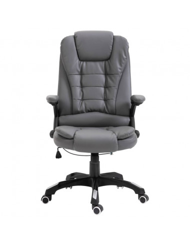 Sedia da Ufficio Antracite in Similpelle