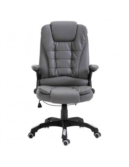 Sedia da Ufficio Antracite in Similpelle