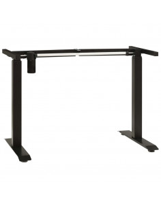 Telaio per Scrivania Motorizzato Elettrico Regolabile Nero 2