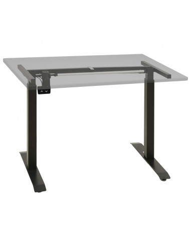 Telaio per Scrivania Motorizzato Elettrico Regolabile Nero