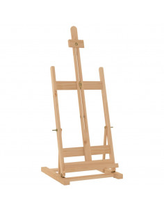 Cavalletto da Tavolo 29,5x33x80 cm in Legno Massello di Pino 2