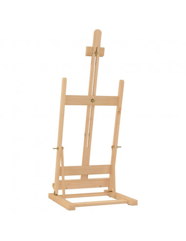 Cavalletto da Tavolo 29,5x33x80 cm in Legno Massello di Pino