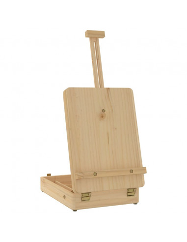 Cavalletto da Tavolo 27x43x68 cm in Legno Massello di Pino