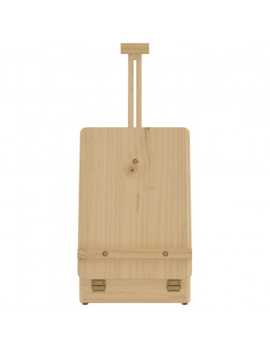 Cavalletto da Tavolo 27x43x68 cm in Legno Massello di Pino