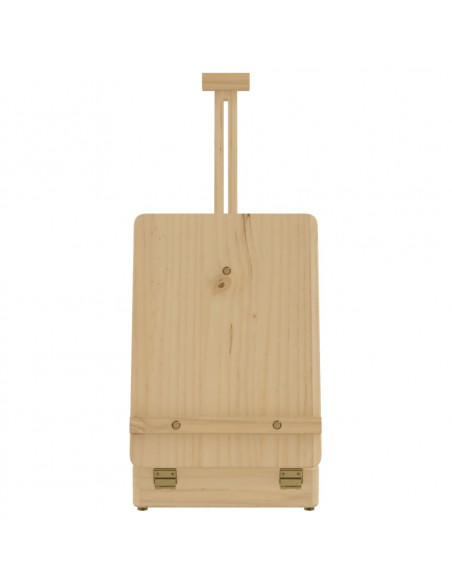 Cavalletto da Tavolo 27x43x68 cm in Legno Massello di Pino