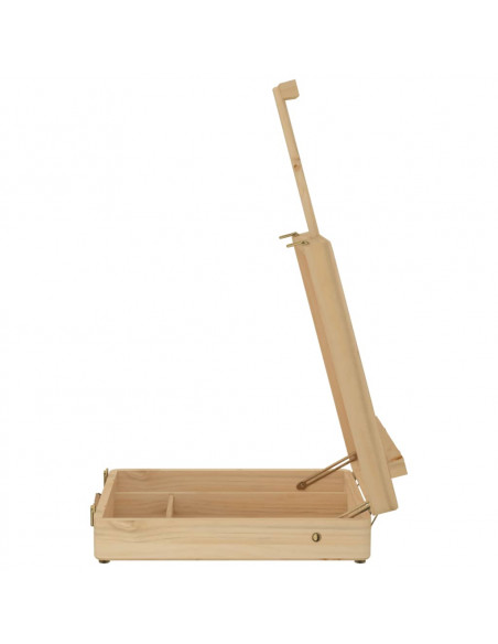 Cavalletto da Tavolo 27x43x68 cm in Legno Massello di Pino