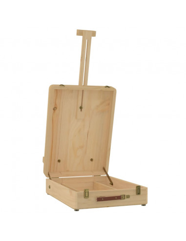 Cavalletto da Tavolo 27x43x68 cm in Legno Massello di Pino