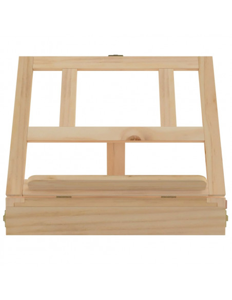 Cavalletto Tavolo Cassetto 33,5x25,5x7 cm Legno Massello Pino