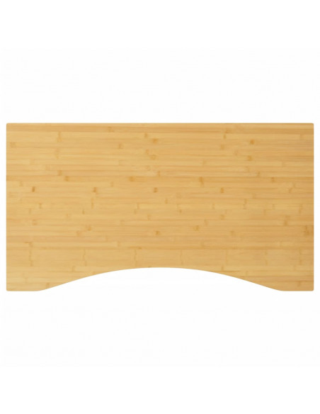 Piano Scrivania 100x60x1,5 cm in Bambù