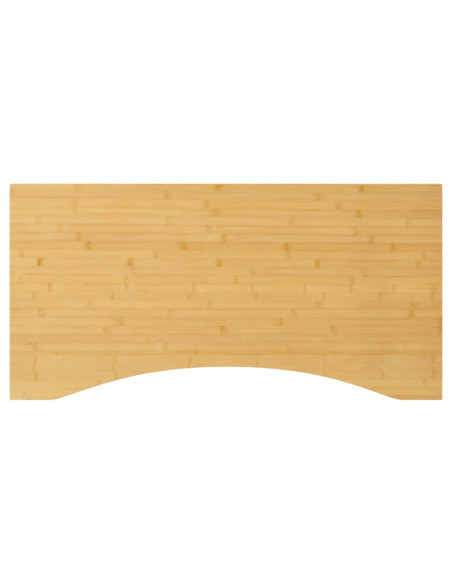Piano Scrivania 110x55x2,5 cm in Bambù