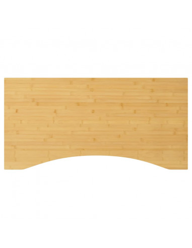 Piano Scrivania 110x55x4 cm in Bambù