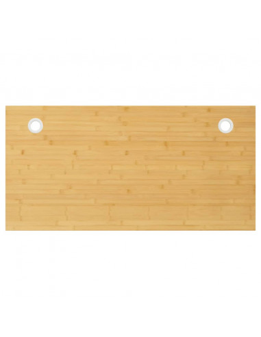 Piano Scrivania 100x50x2,5 cm in Bambù