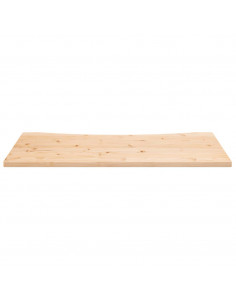 Piano Scrivania 110x55x2,5 cm in Legno Massello di Pino 2