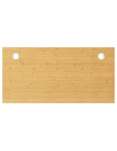 Piano Scrivania 100x50x4 cm in Bambù