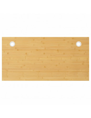 Piano Scrivania 110x55x4 cm in Bambù