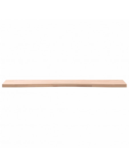 Piano per Scrivania 100x(45-50)x2,5 cm Legno Massello di Faggio
