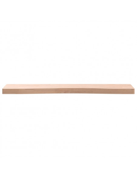 Piano per Scrivania 100x(45-50)x4 cm Legno Massello di Faggio