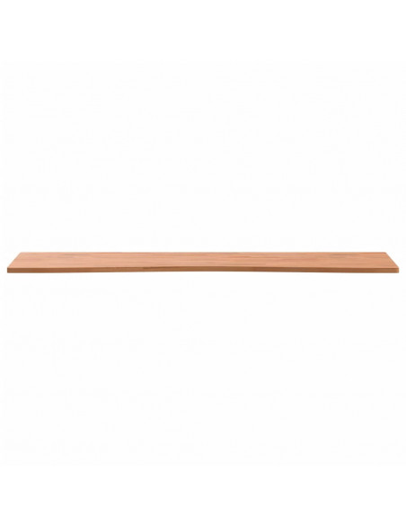 Piano per Scrivania 110x(55-60)x1,5 cm Legno Massello di Faggio