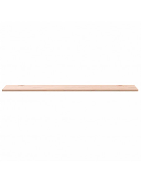 Piano per Scrivania 110x55x1,5 cm in Legno Massello di Faggio