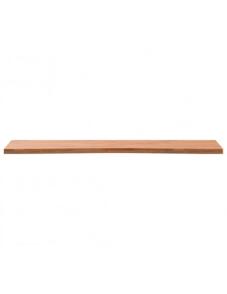 Piano per Scrivania 110x(55-60)x2,5 cm Legno Massello di Faggio