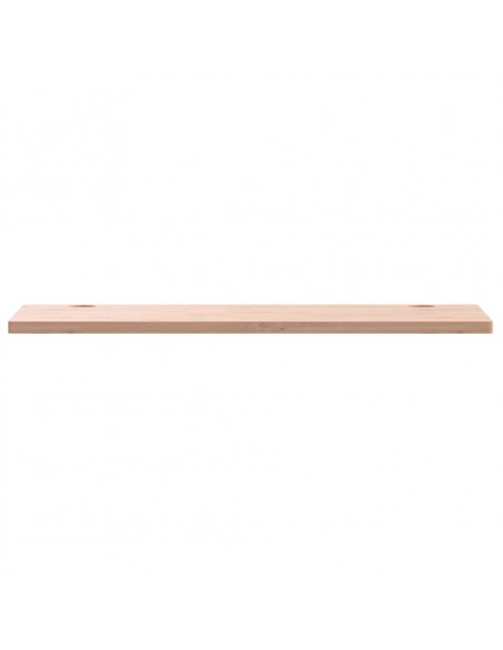 Piano Scrivania 100x50x2,5 cm in Legno Massello di Faggio