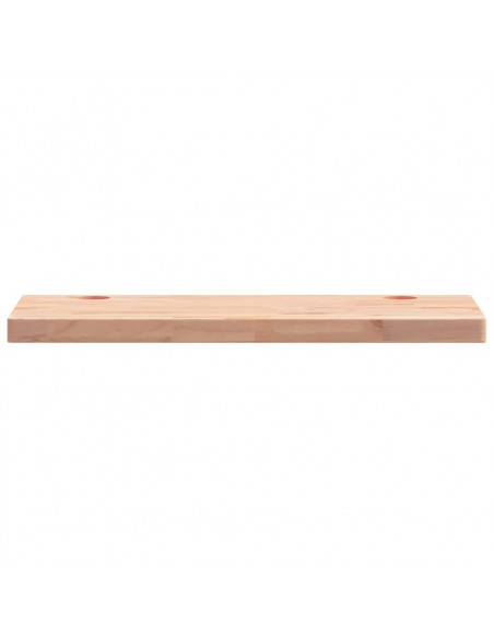Piano Scrivania 100x50x4 cm in Legno Massello di Faggio