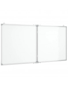 Lavagna Magnetica Pieghevole 120x60x1,7 cm in Alluminio 2