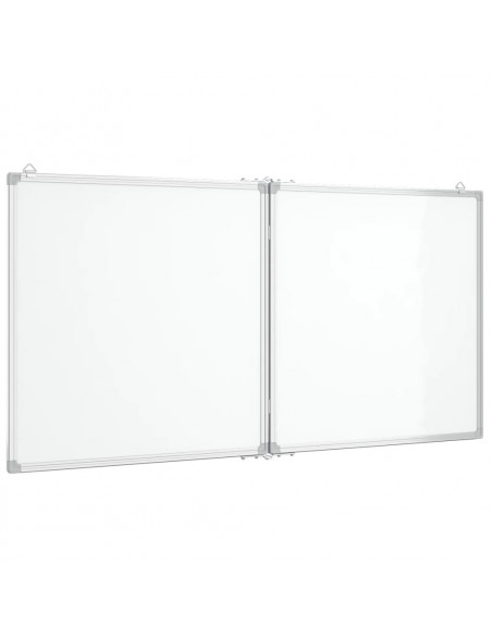 Lavagna Magnetica Pieghevole 120x60x1,7 cm in Alluminio