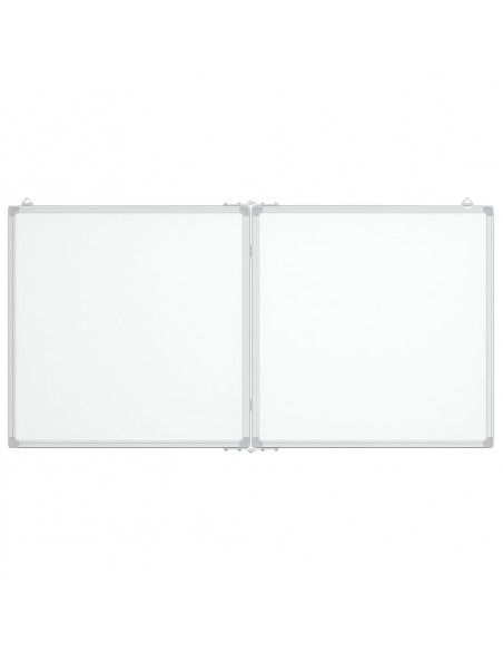 Lavagna Magnetica Pieghevole 120x60x1,7 cm in Alluminio