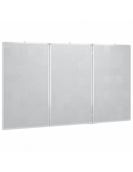 Lavagna Magnetica Pieghevole 180x80x1,7 cm in Alluminio