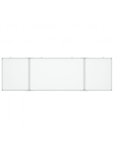 Lavagna Magnetica Pieghevole 160x60x1,7 cm in Alluminio
