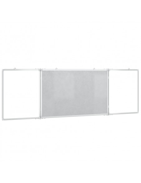 Lavagna Magnetica Pieghevole 160x60x1,7 cm in Alluminio