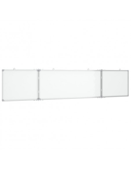 Lavagna Magnetica Pieghevole 200x40x1,7 cm in Alluminio