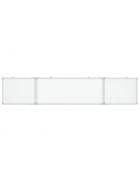 Lavagna Magnetica Pieghevole 200x40x1,7 cm in Alluminio