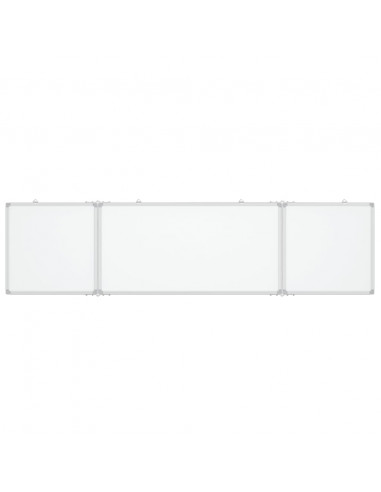 Lavagna Magnetica Pieghevole 200x50x1,7 cm in Alluminio