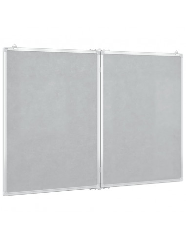 Lavagna Magnetica Pieghevole 100x80x1,7 cm in Alluminio