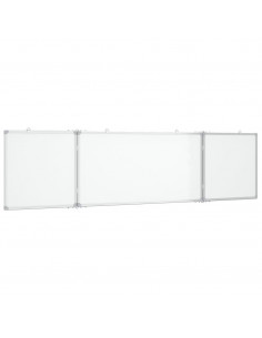 Lavagna Magnetica Pieghevole 160x40x1,7 cm in Alluminio 2