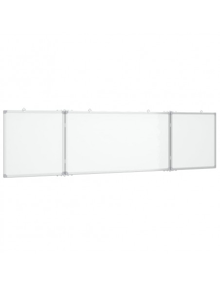 Lavagna Magnetica Pieghevole 160x40x1,7 cm in Alluminio