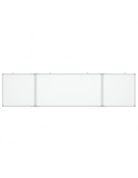 Lavagna Magnetica Pieghevole 160x40x1,7 cm in Alluminio