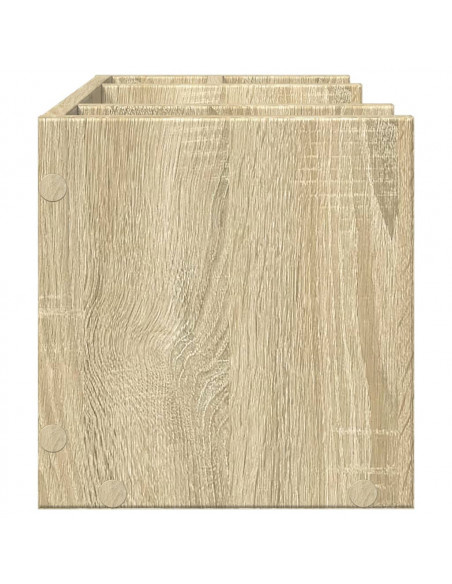 Organizer Scrivania Rovere Sonoma 44,5x24x25 Legno Multistrato